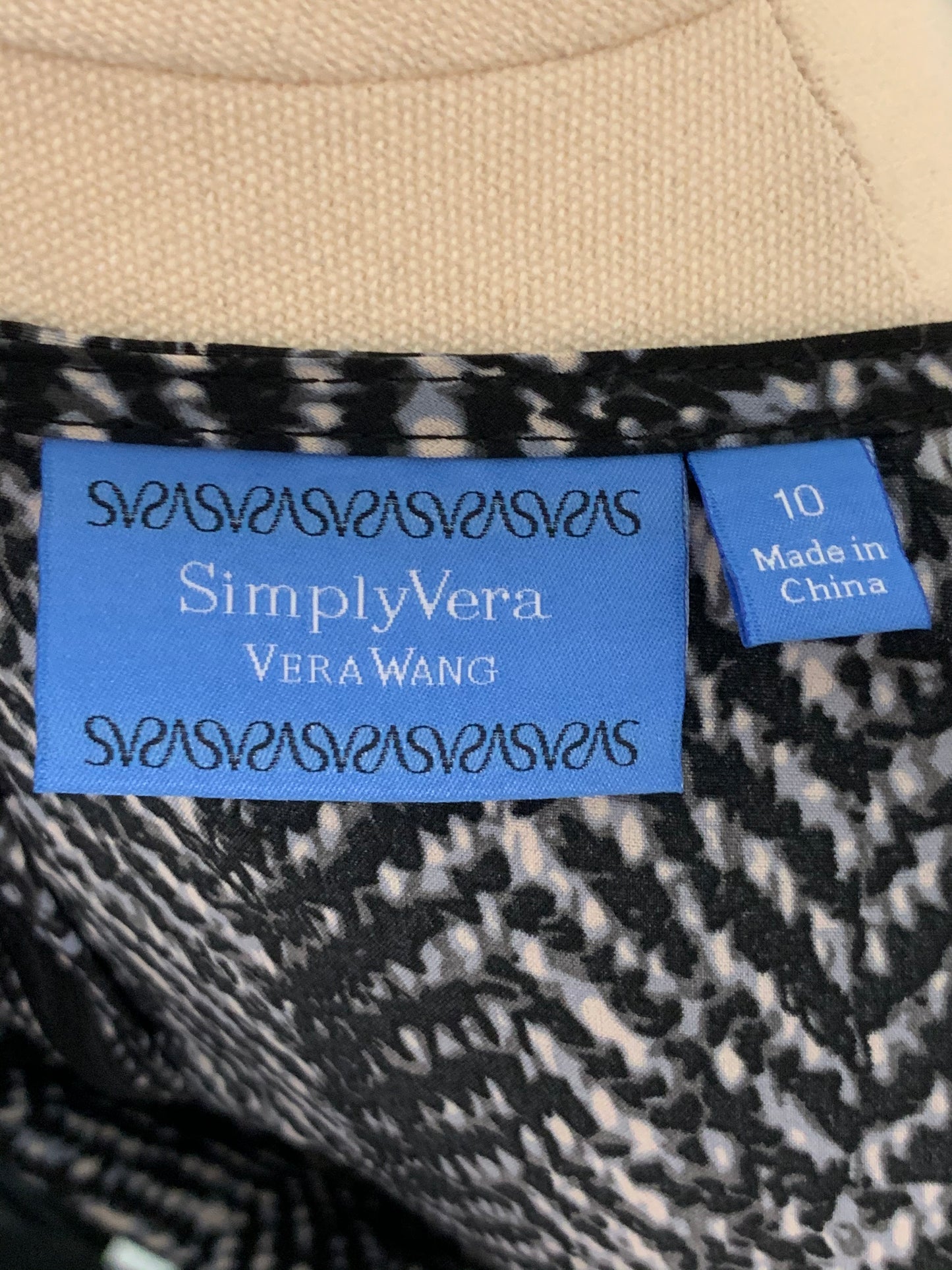 VERA WANG Top Size 10